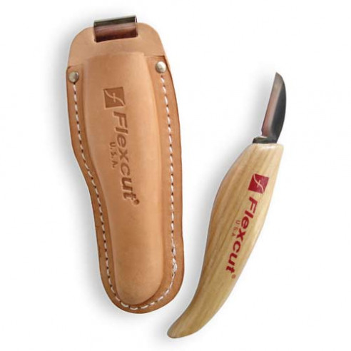 Couteau de sculpture avec étui