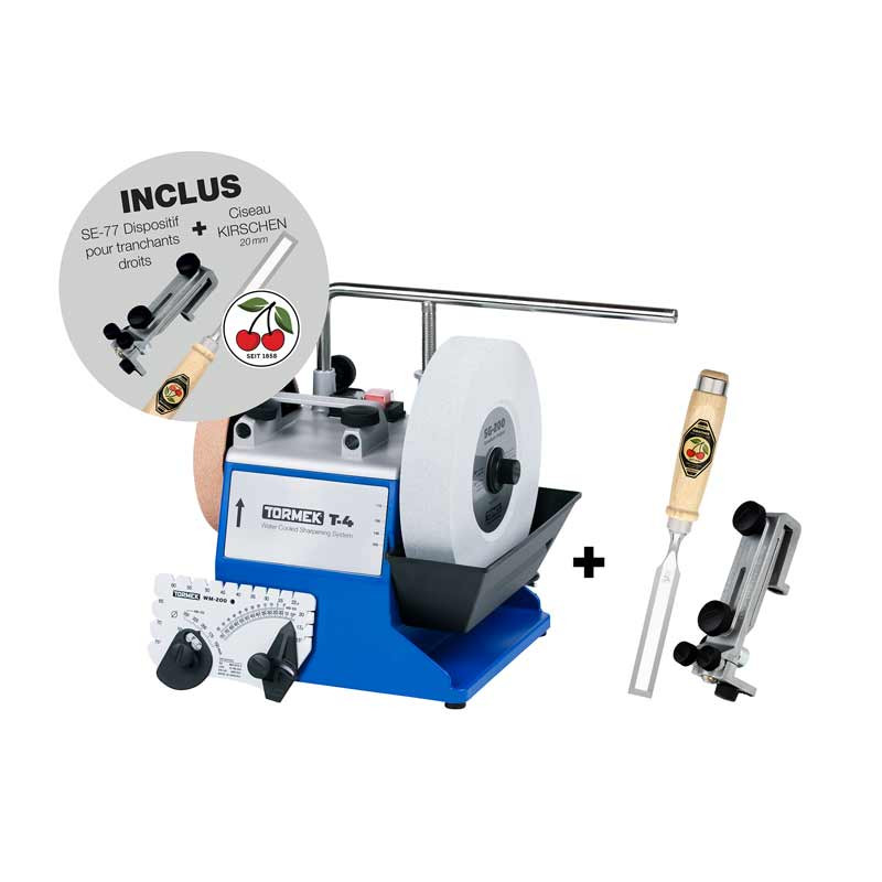 TORMEK T4 + SE77 + 1 ciseau à bois
